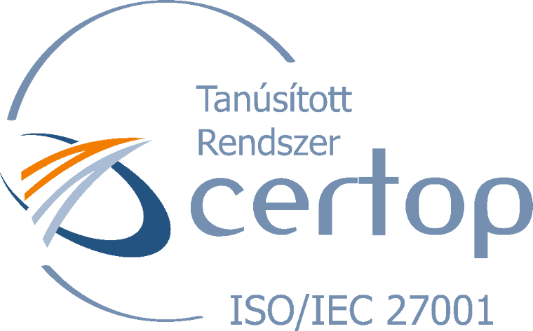CERTOP tanúsított rendszer — ISO/IEC 27001